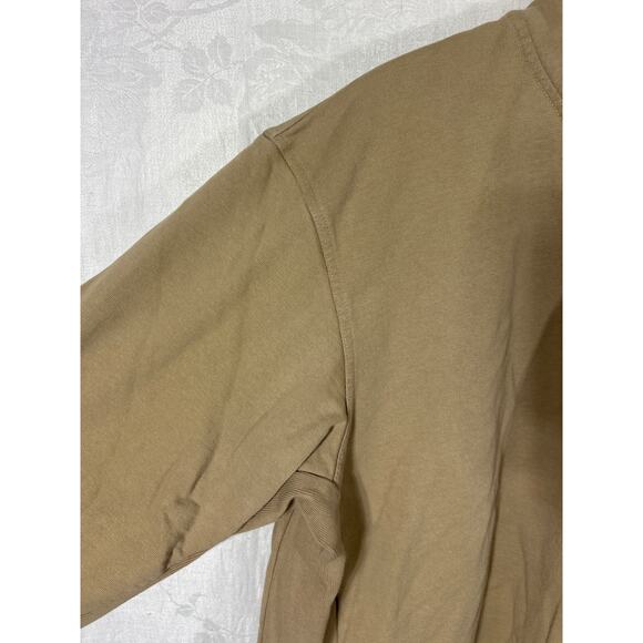 Vintage Duluth Sweatshirt XL Brown 1/4 Zip Cotton - Picture 4 of 12